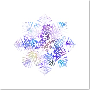 snowflake Posters and Art